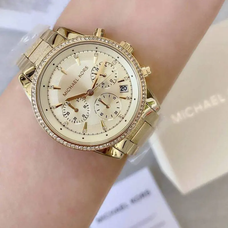 Michael Kors Ritz Chronograph Ladies Watch | MK6597